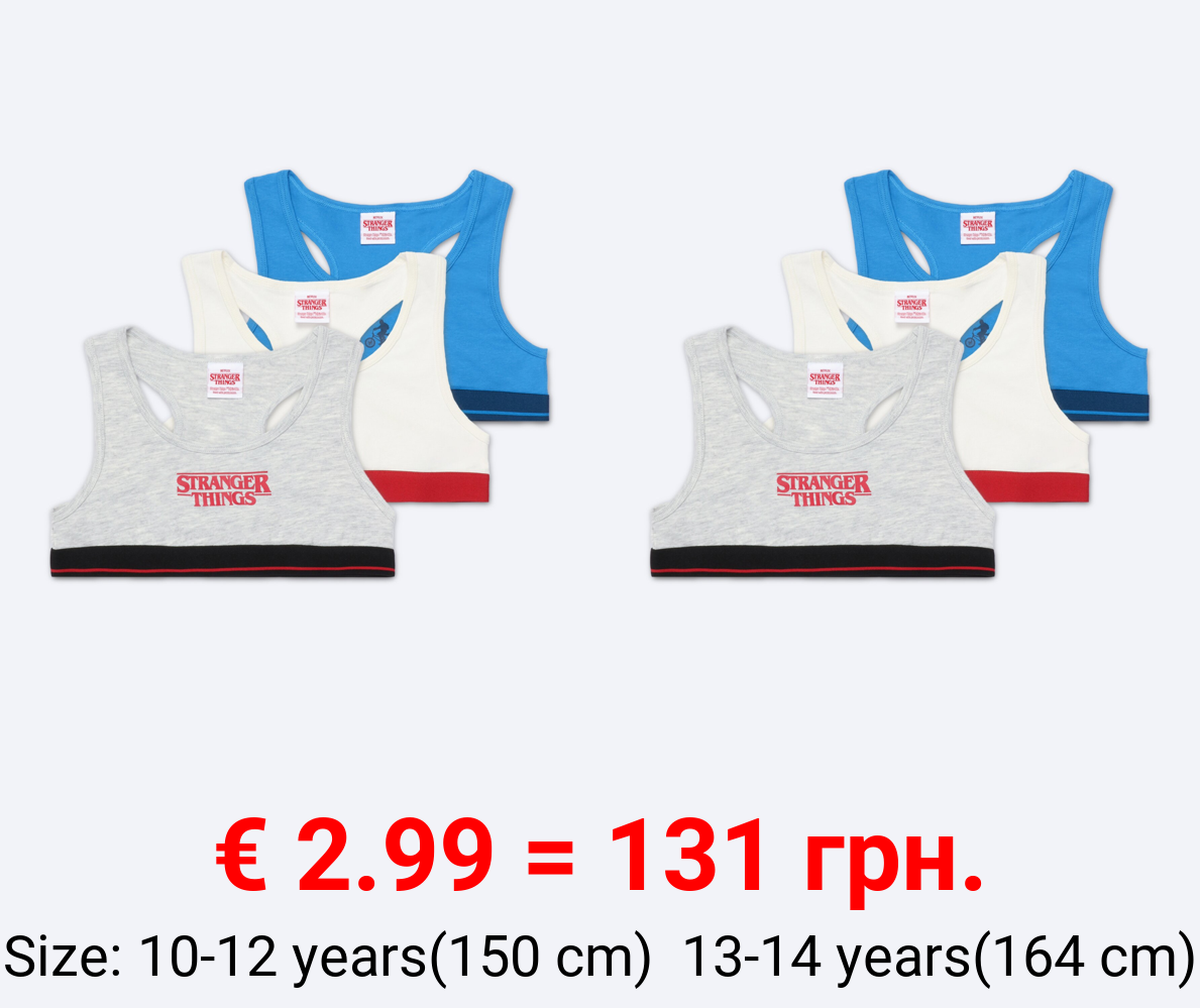 Pack of 3 Stranger Things™/©Netflix print socks