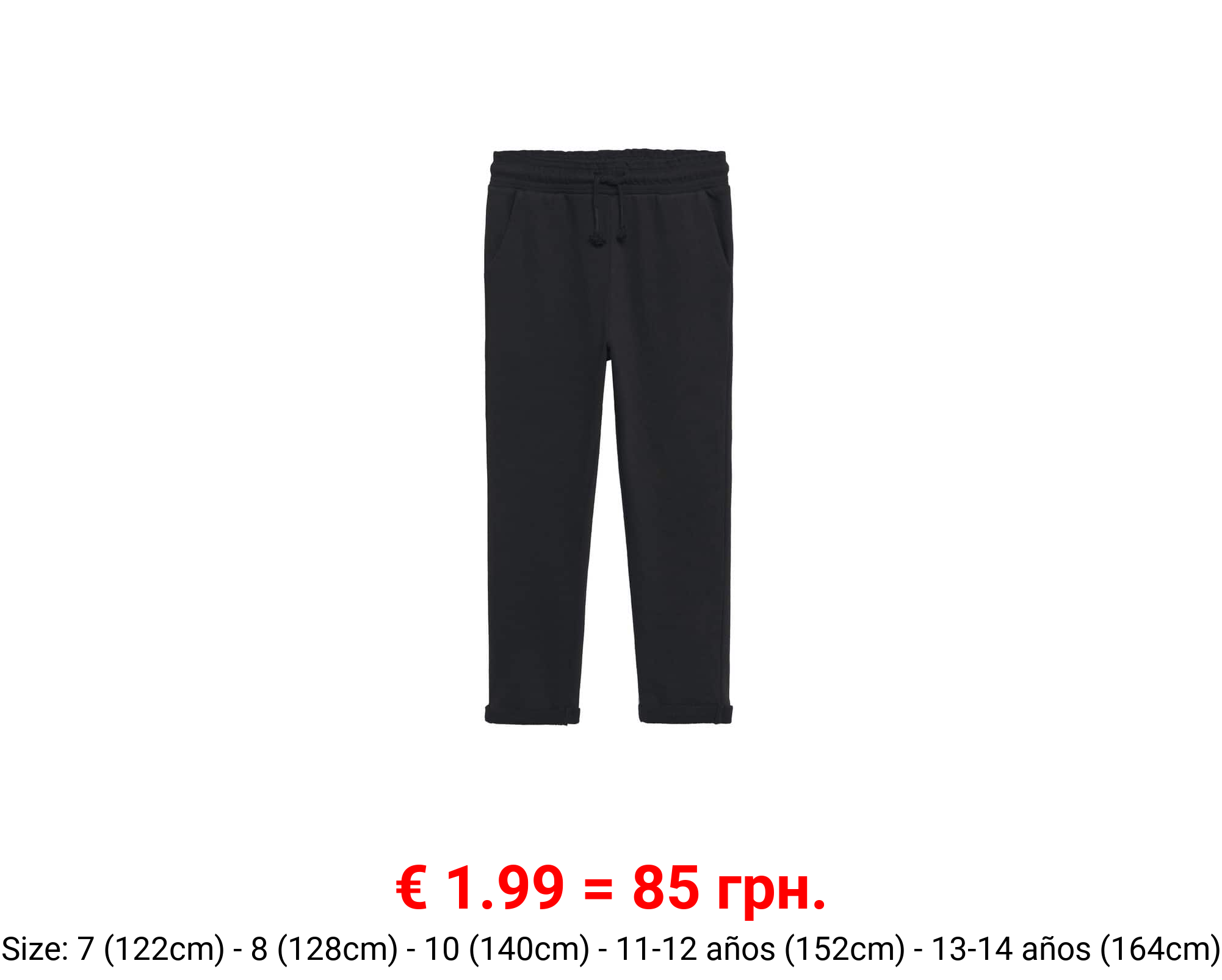 Pantalón jogger algodón