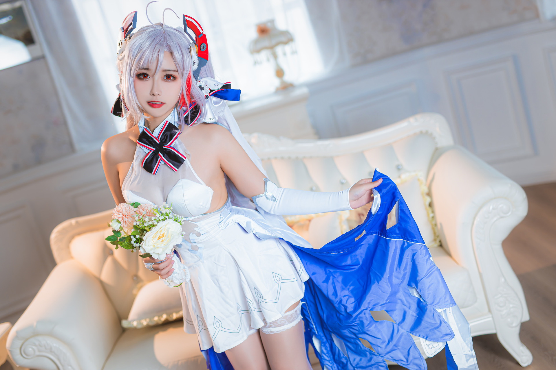 [Momoko葵葵] Prinz Eugen 欧根亲王 花嫁 Bride Ver. 18
