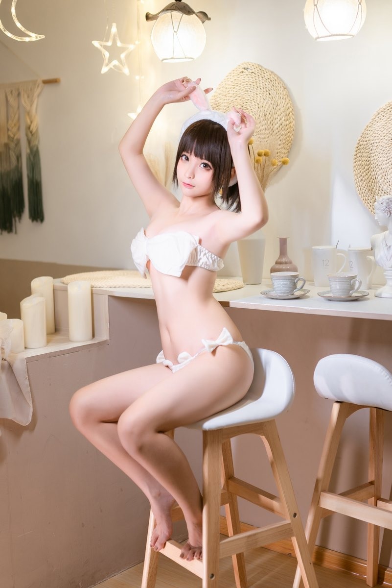 [Cos]蠢沫沫 - 蝴蝶结内衣[40P] 19