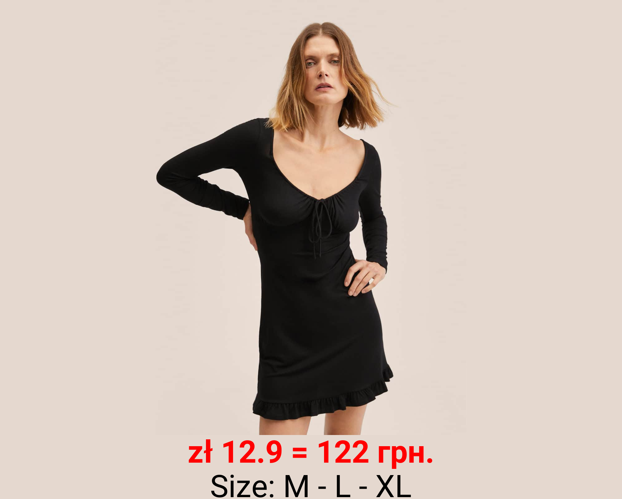 Vestido cordón ajustable