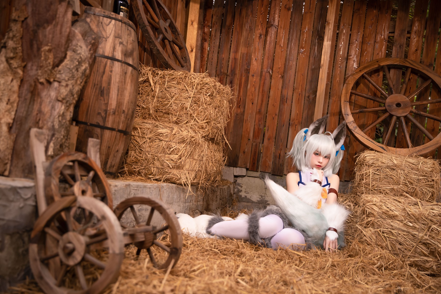 G44不会受伤 Cosplay 刹那常服+地牢 4