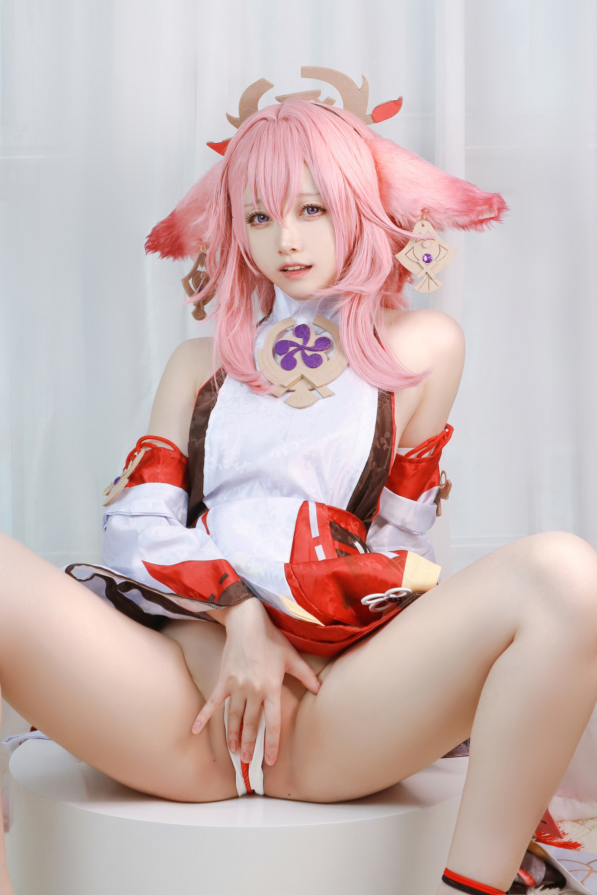 Cosplay Asagiriai愛ちゃん 原神 八重神子 21