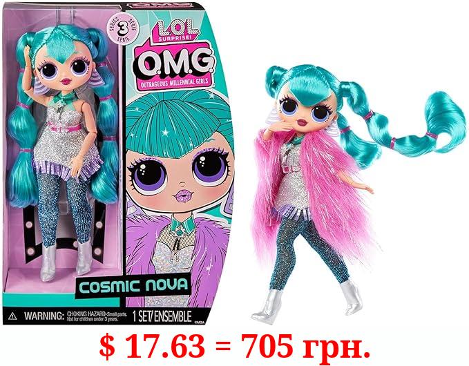 L.O.L. Surprise! O.M.G. Cosmic Nova Fashion Doll with Multiple Surprises and Fabulous Accessories – Great Gift for Kids Ages 4+