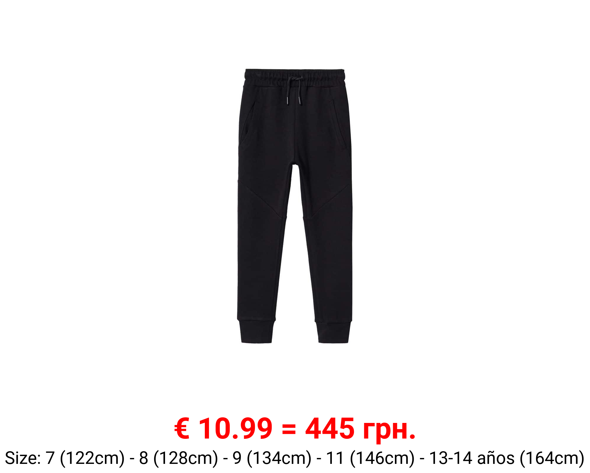 Jogger algodón cordón