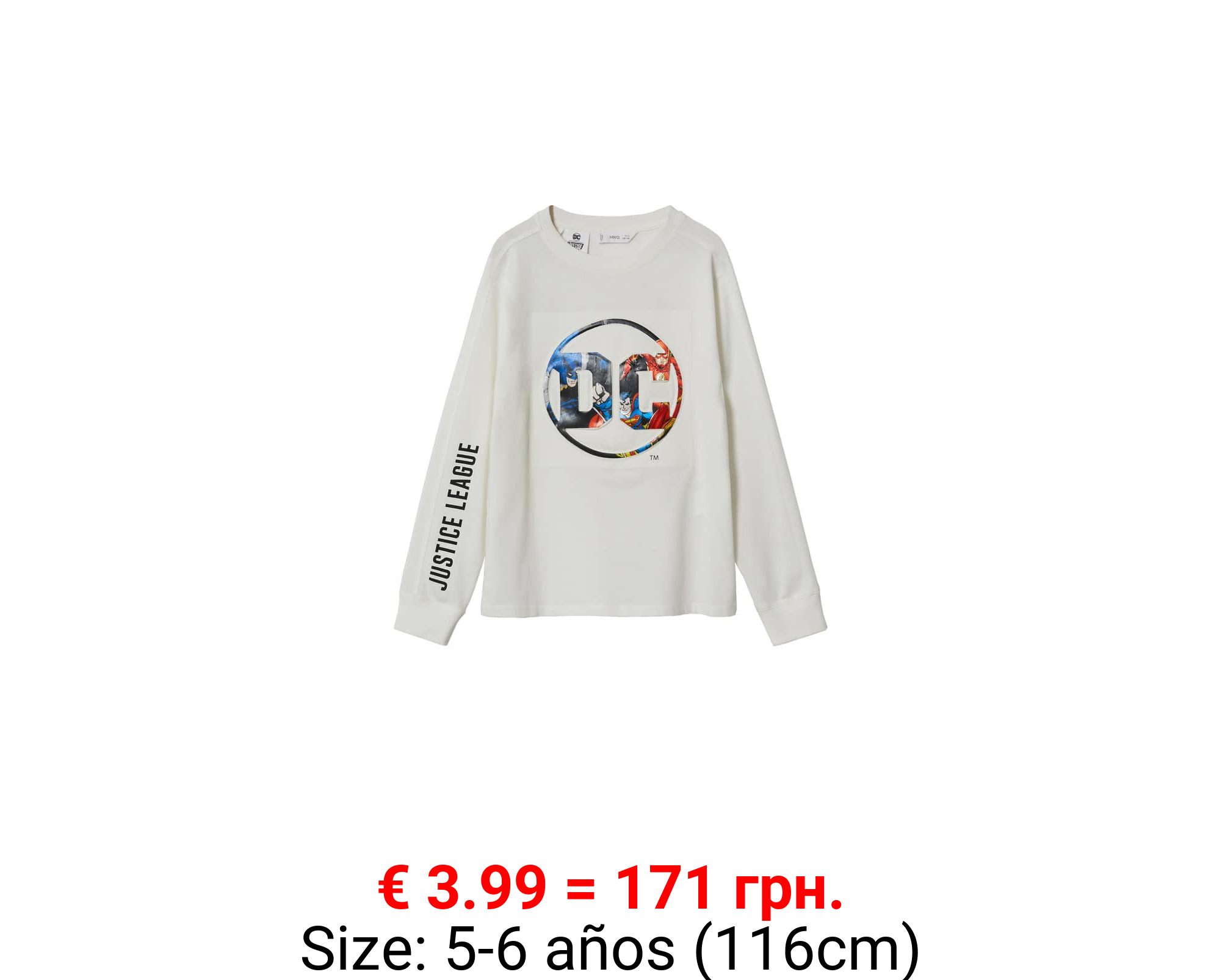 Camiseta justice league dc