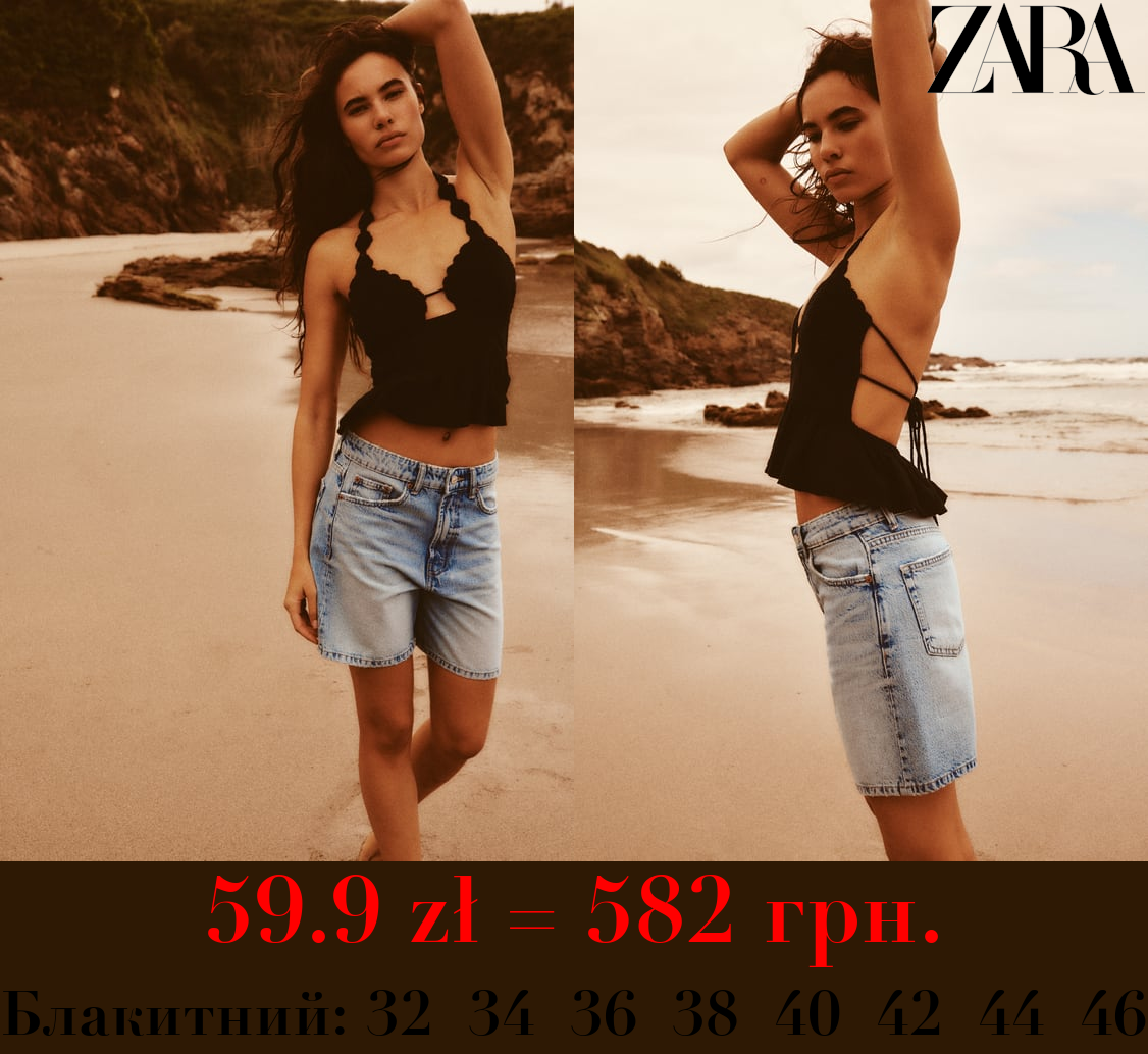 БЕРМУДИ TRF REGULAR FIT MID RISE