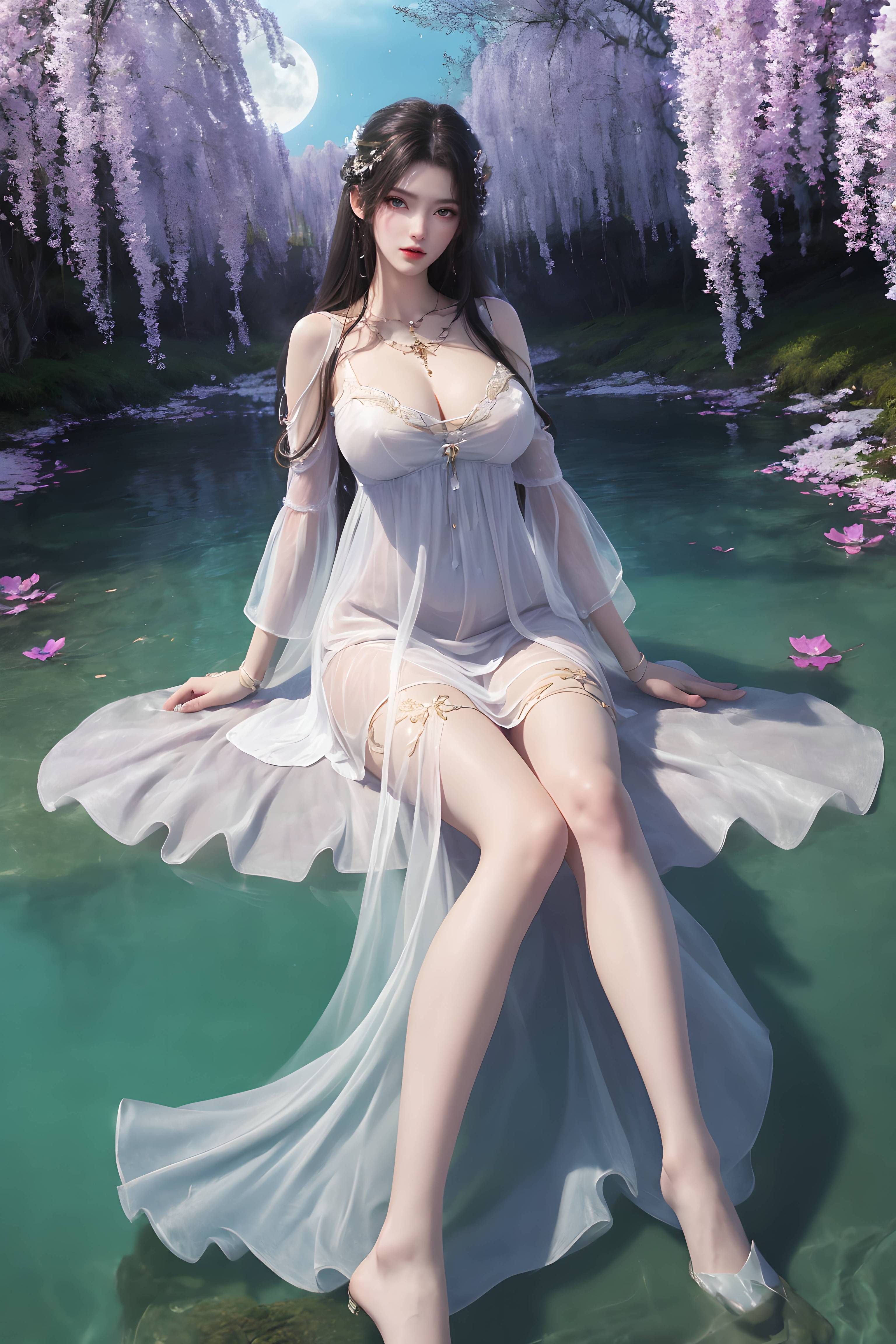 图片[18]-完美世界-清漪 户外白色薄纱0401-六色网