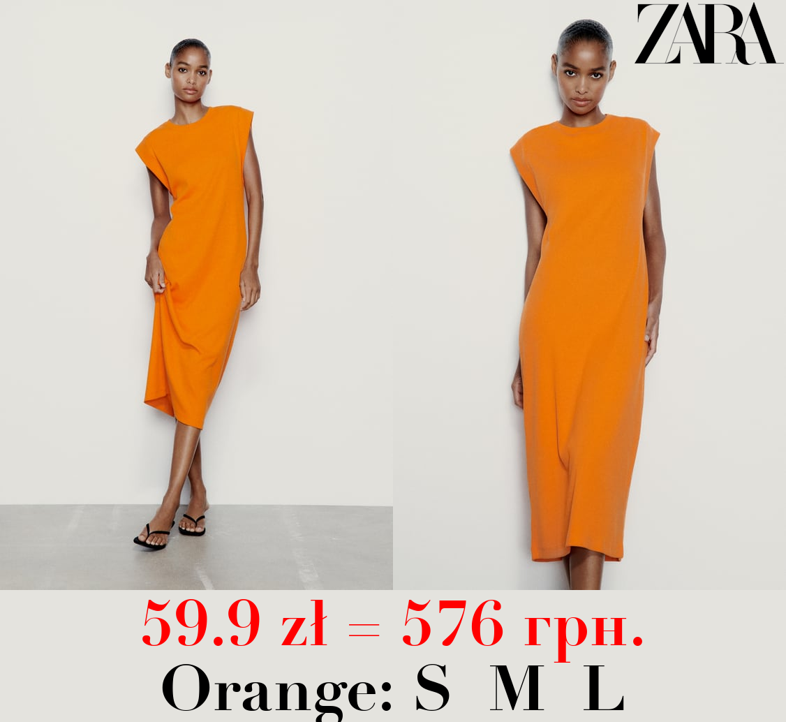 RIBBED T-SHIRT DRESS