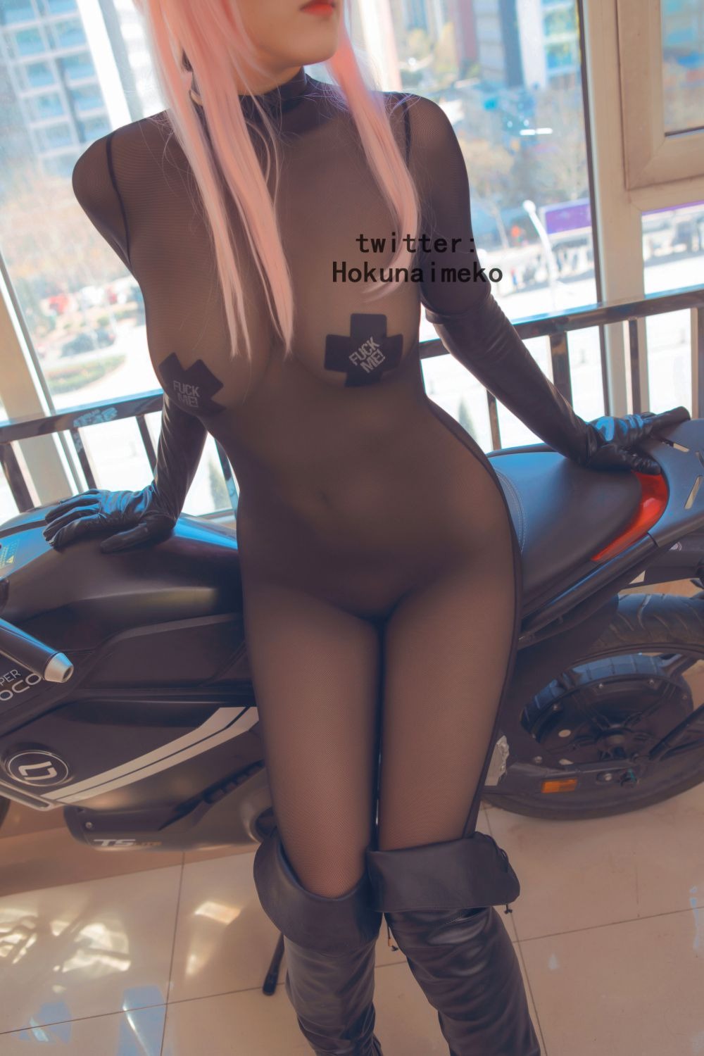Hokunaimeko NO7 オリジナルコスプレ オートバイお姉ちゃん[73P2V] 27