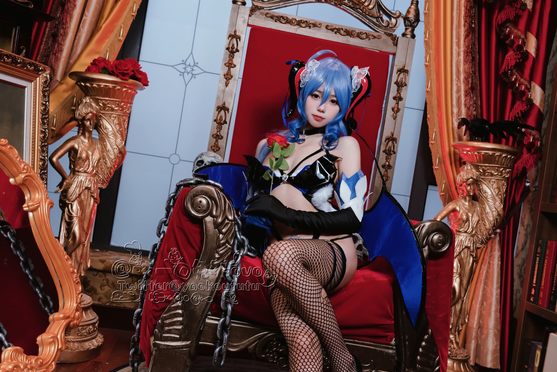 Cosplay 黏黏团子兔 甘雨魅魔 2