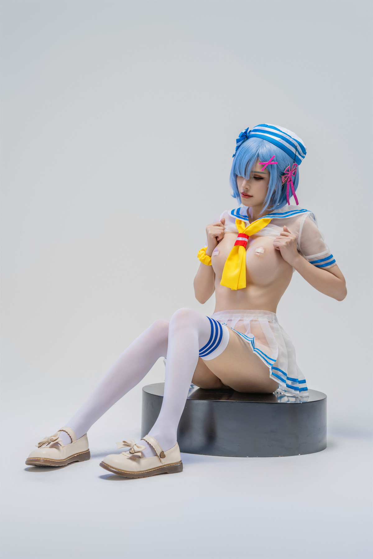 Cosplay 鹿八岁 从零开始的异世界生活 蕾姆 24