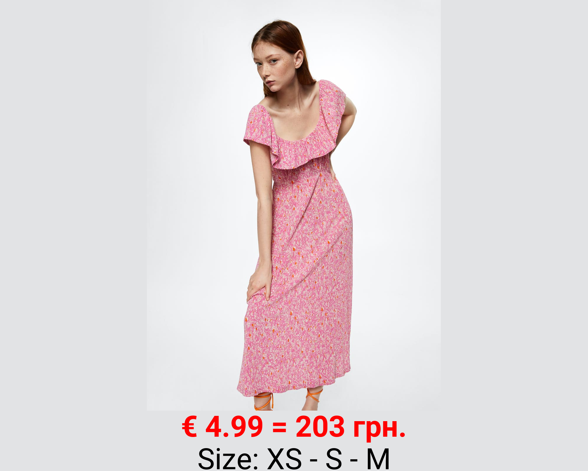 Vestido estampado floral