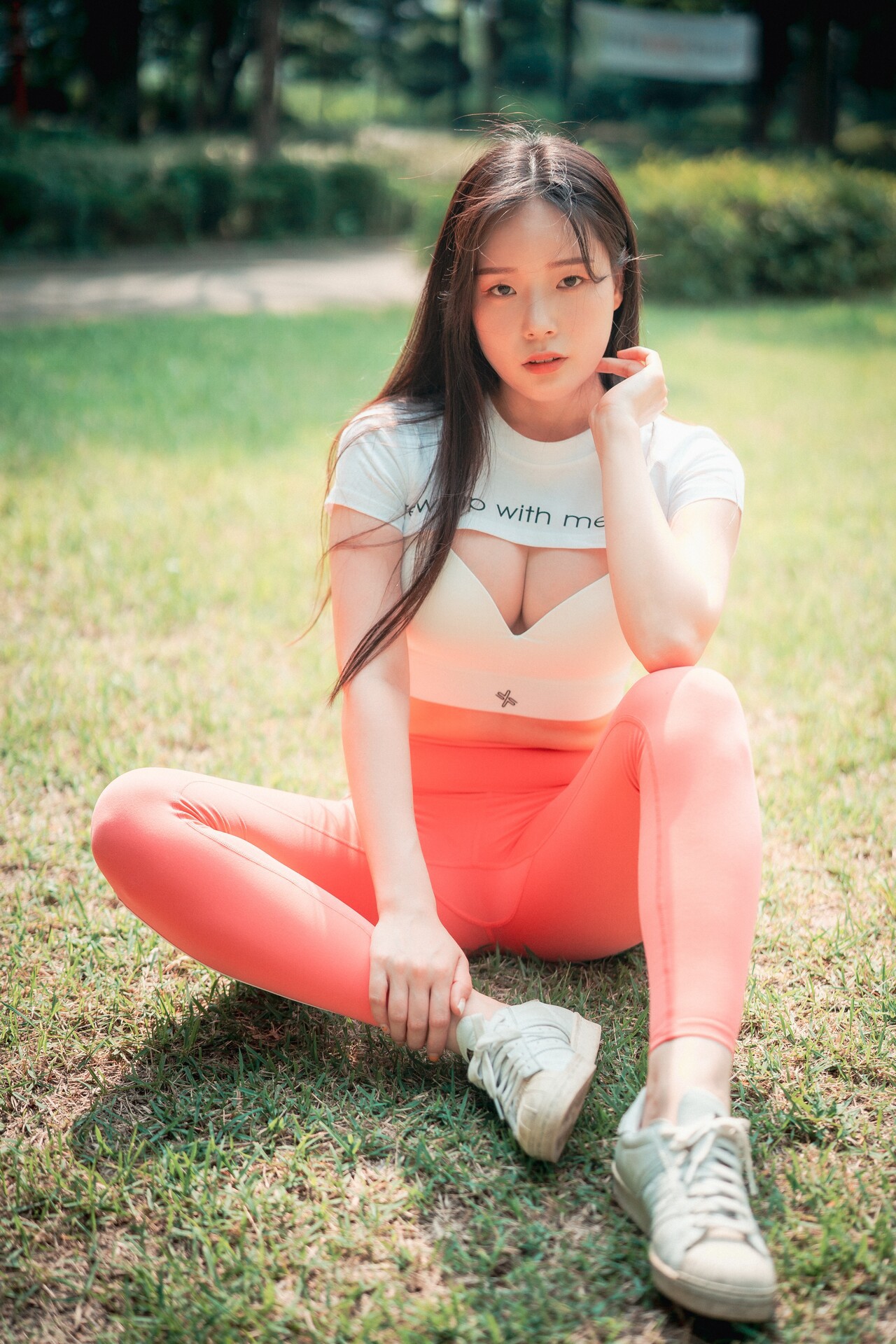 PIA 피아 (박서빈), [DJAWA] Loose and Tight Salmon Pink Set.01 24