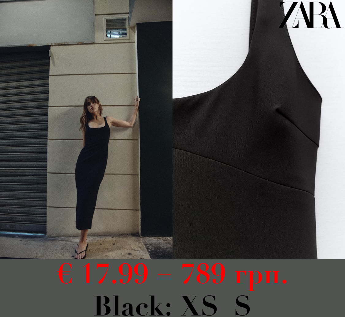 MID-LENGTH TAILORED DRESS