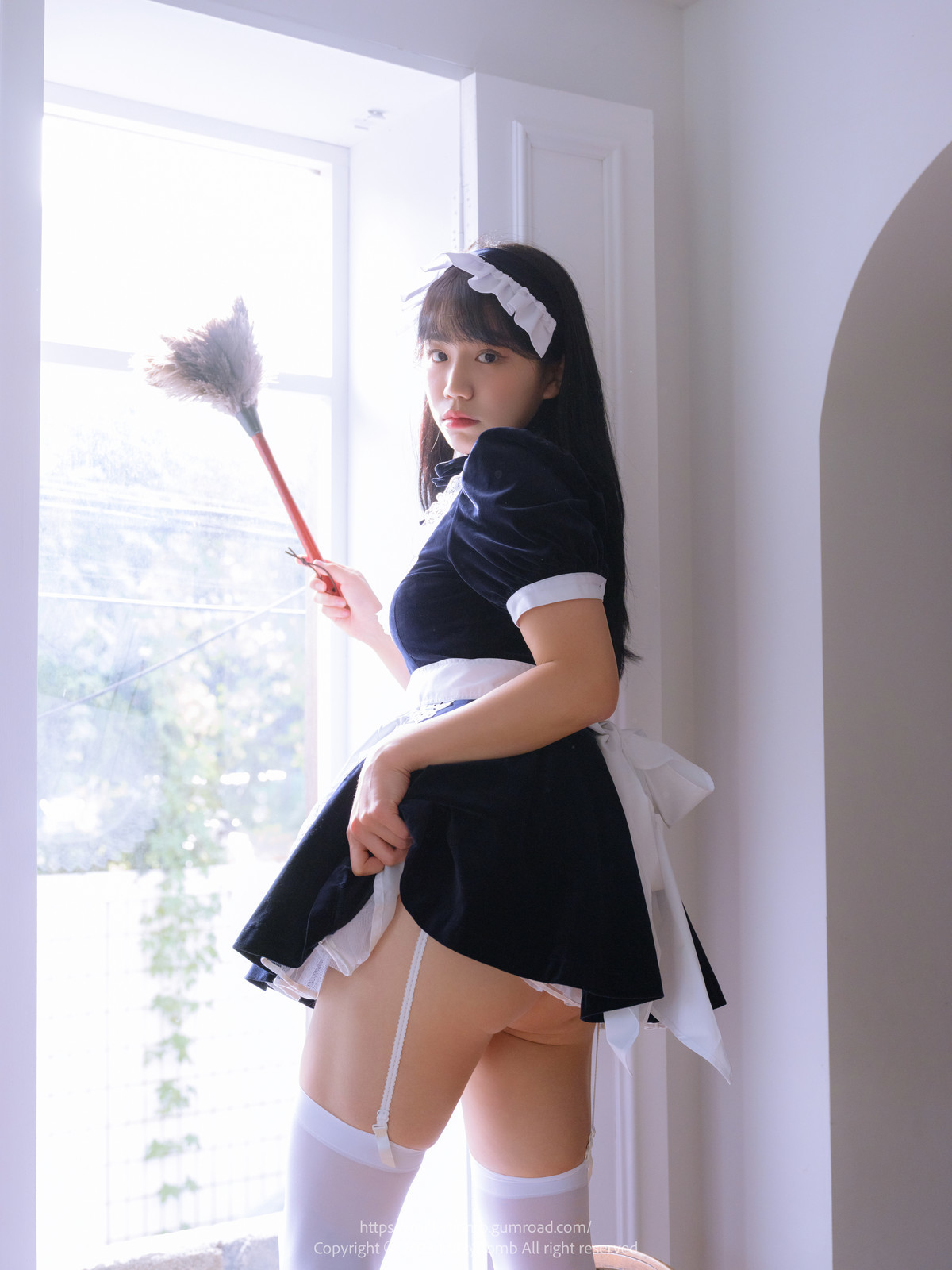 Yui 유이, [MilkyBomb] Maid Set.02 7