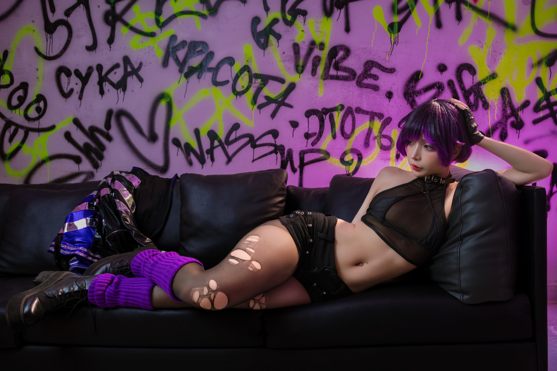 Cosplay Umeko.J Reina Mishima Set.01 18