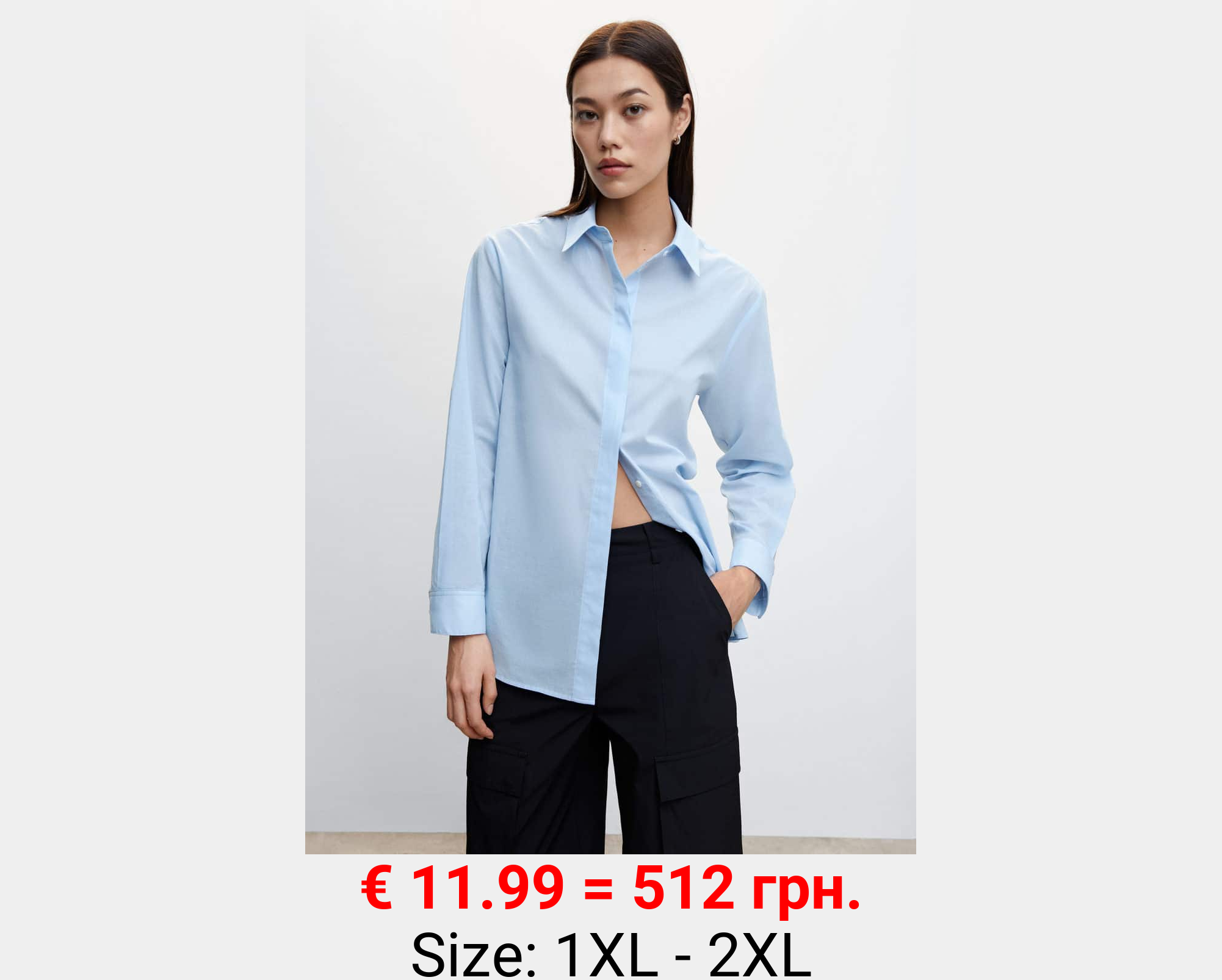 Camisa básica algodón