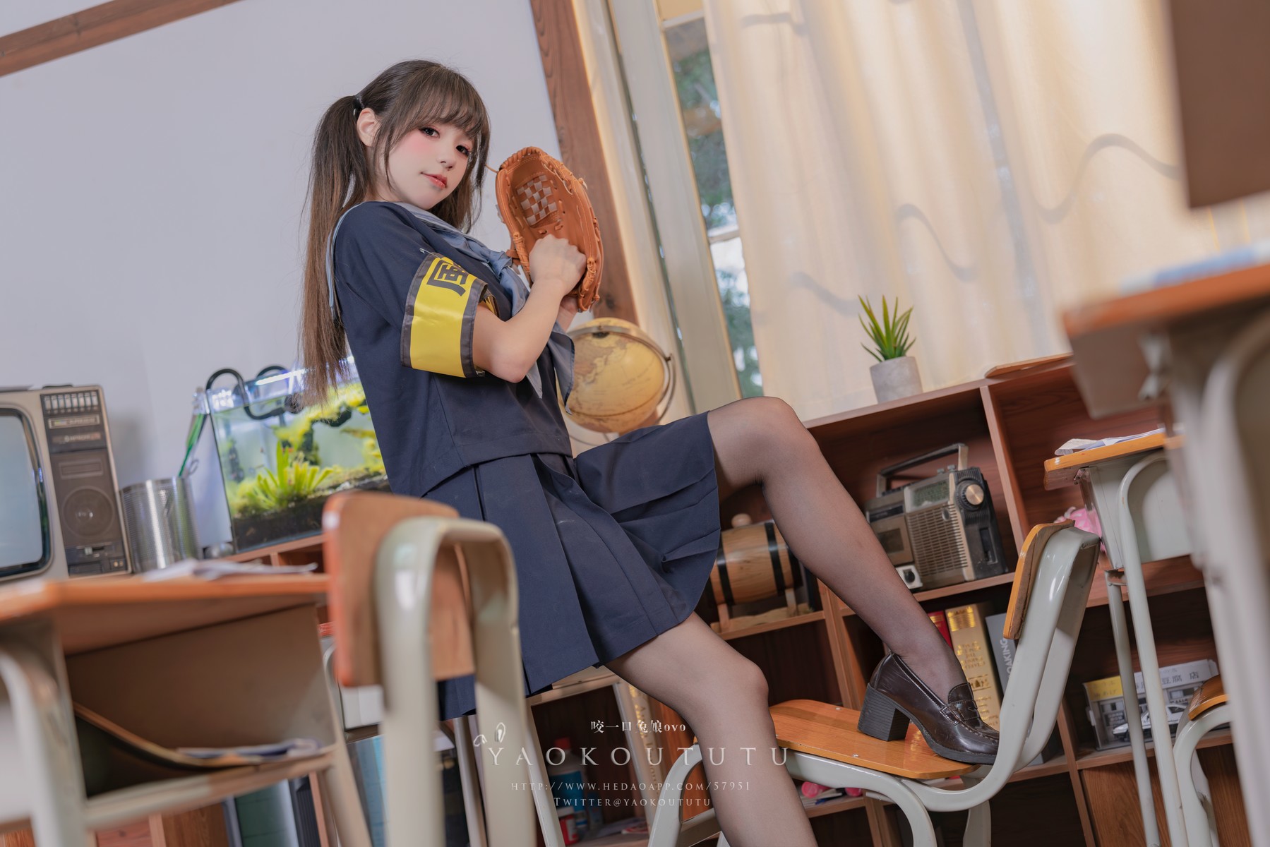 Cosplay 黏黏团子兔 六月订阅『学生会长竞选中』脸红的思春期 11