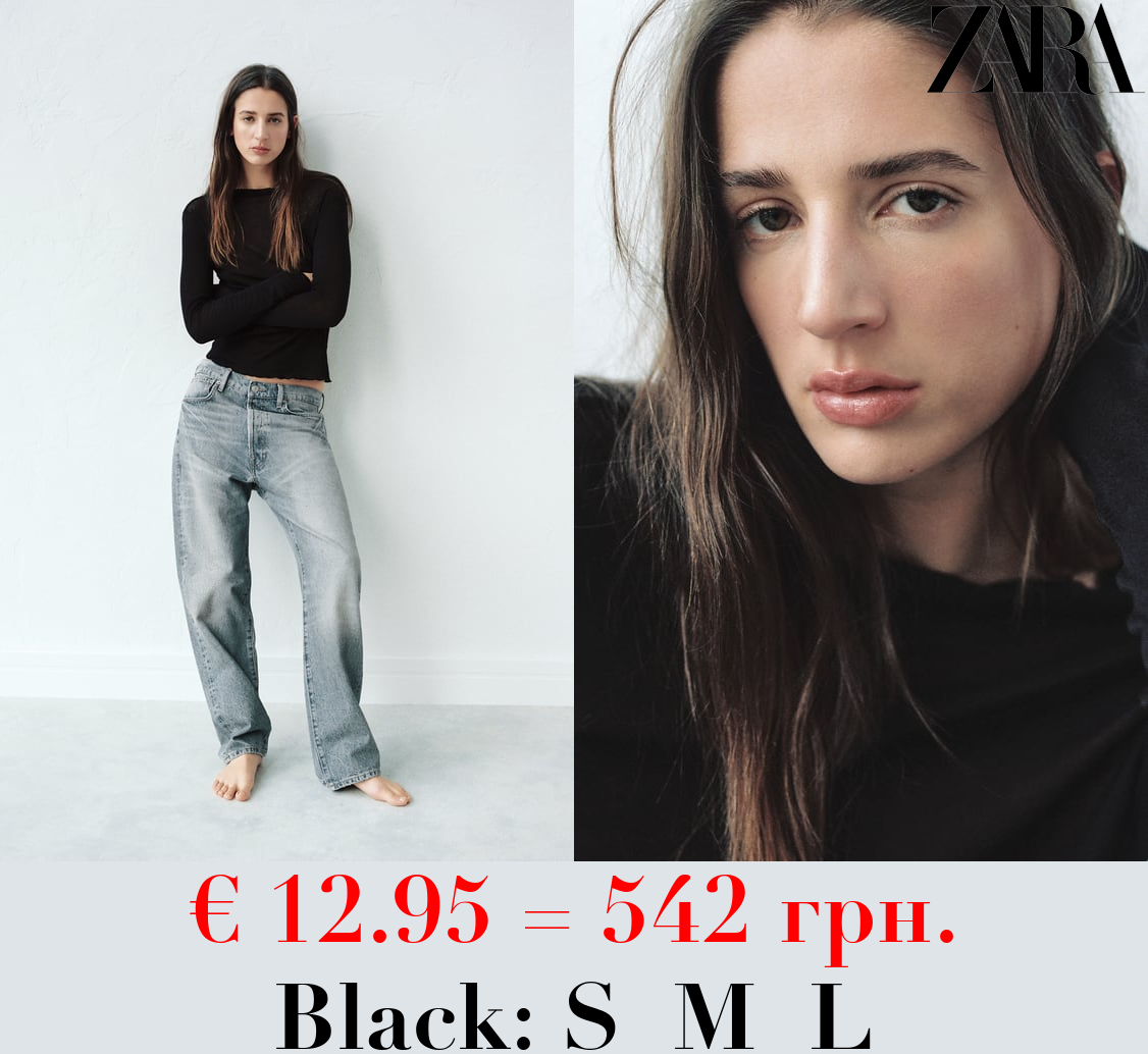 SEMI-SHEER CREPE COTTON TOP