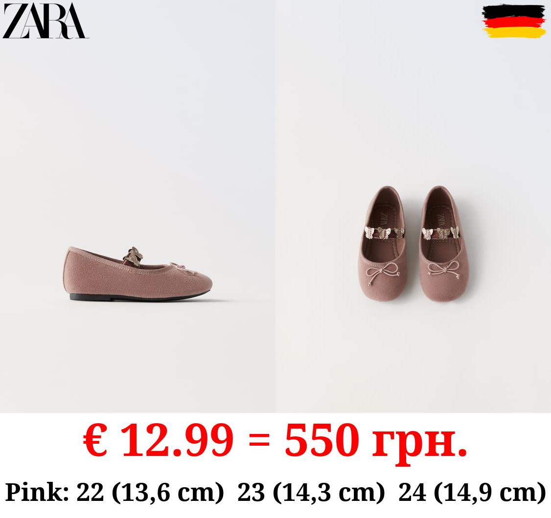 BUTTERFLY BALLET FLATS