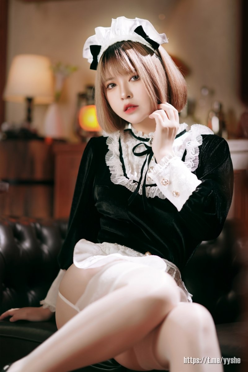 半半子 - 女仆下午茶 [77P+2V] 21