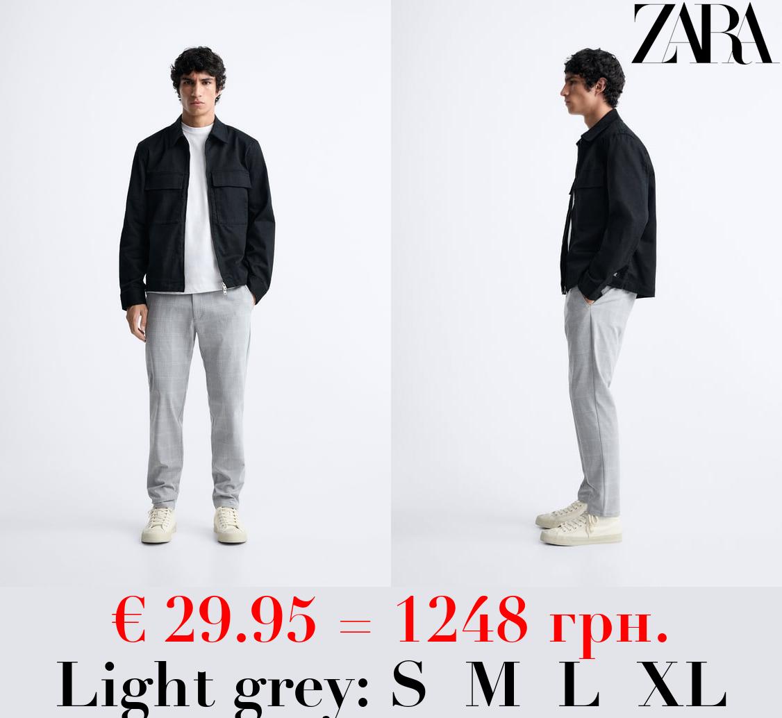 SLIM FIT COMFORT TROUSERS