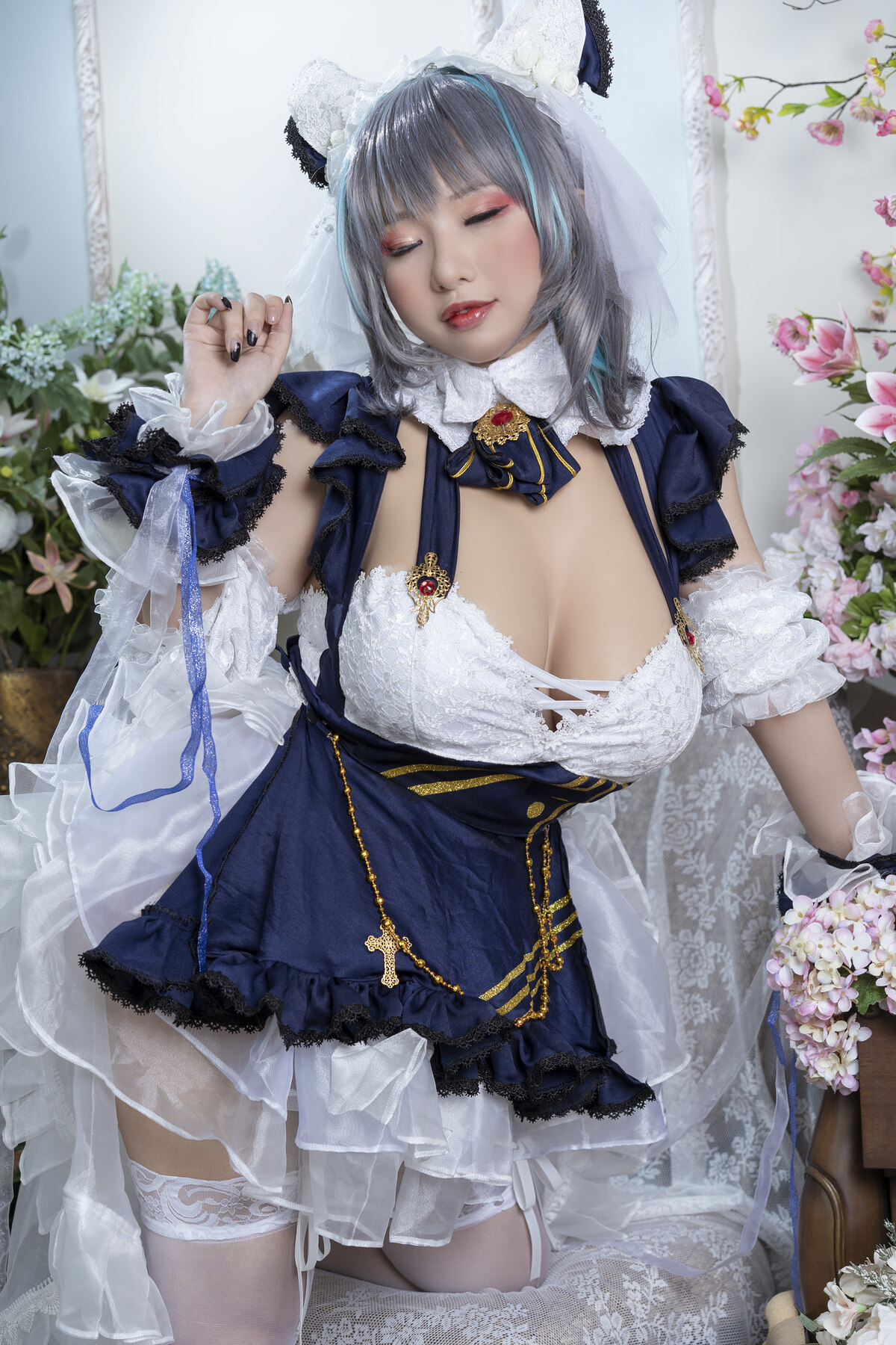 [Chono Black ちょうの] Cheshire Maid 柴郡 3