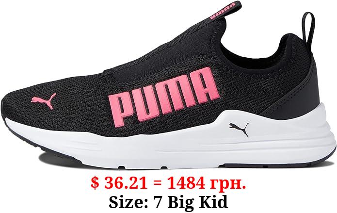 PUMA Wired Run Rapid Slip-On (Big Kid)