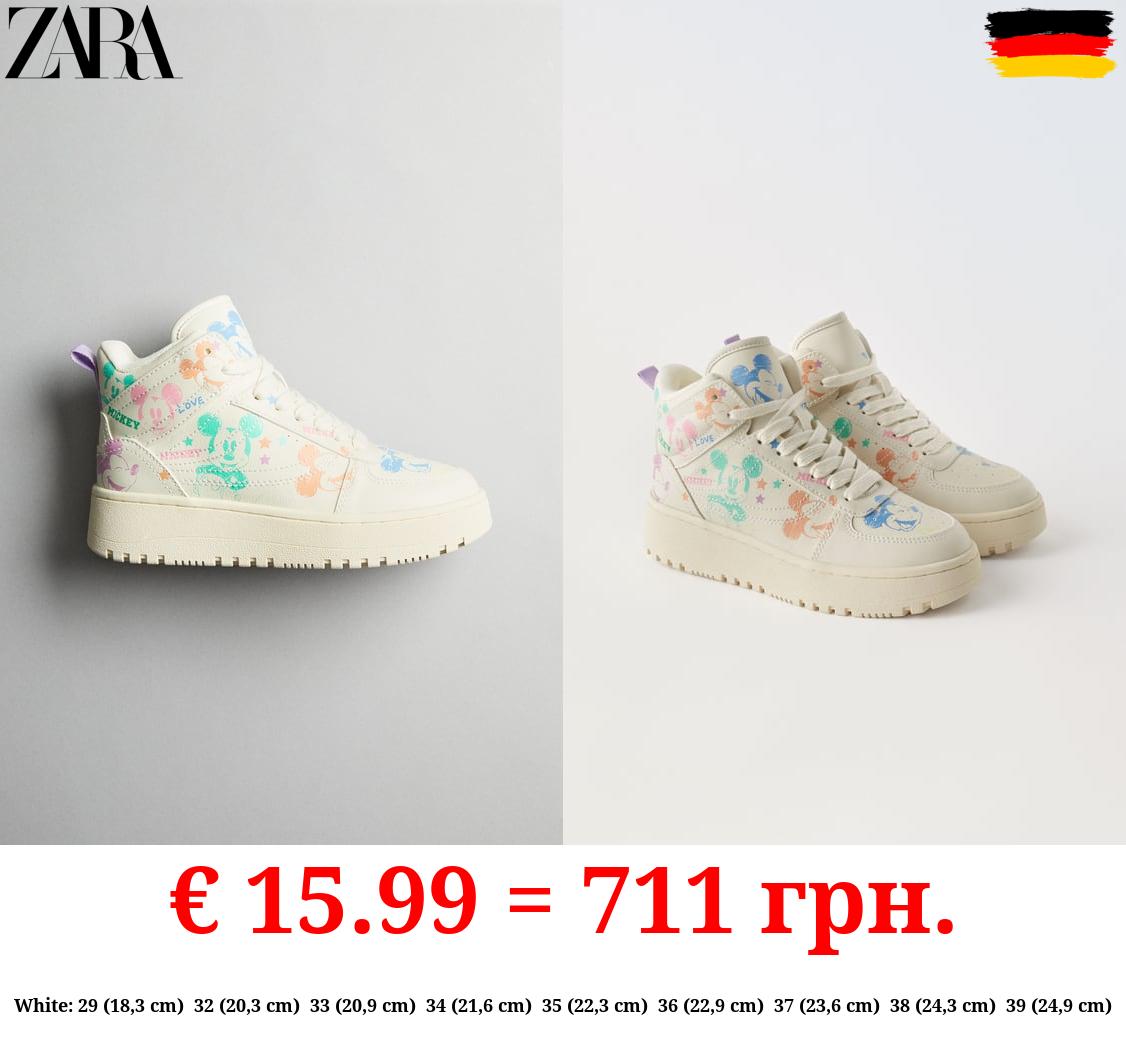 MICKEY MOUSE © DISNEY HIGH-TOP SNEAKERS