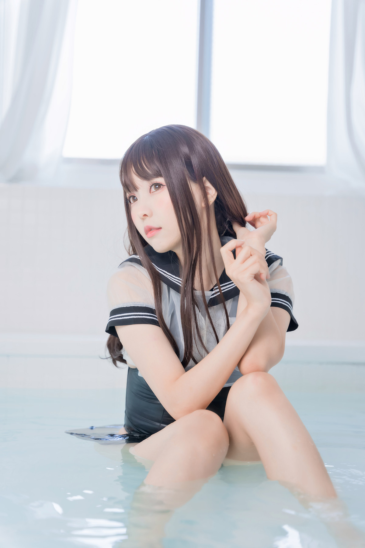 Cosplay ElyEE子 Racing Swimsuit 競泳水手服 Set.01 21