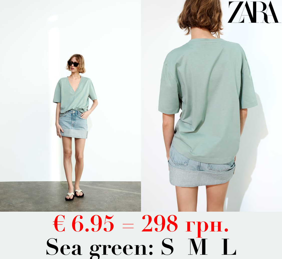 BASIC COTTON T-SHIRT