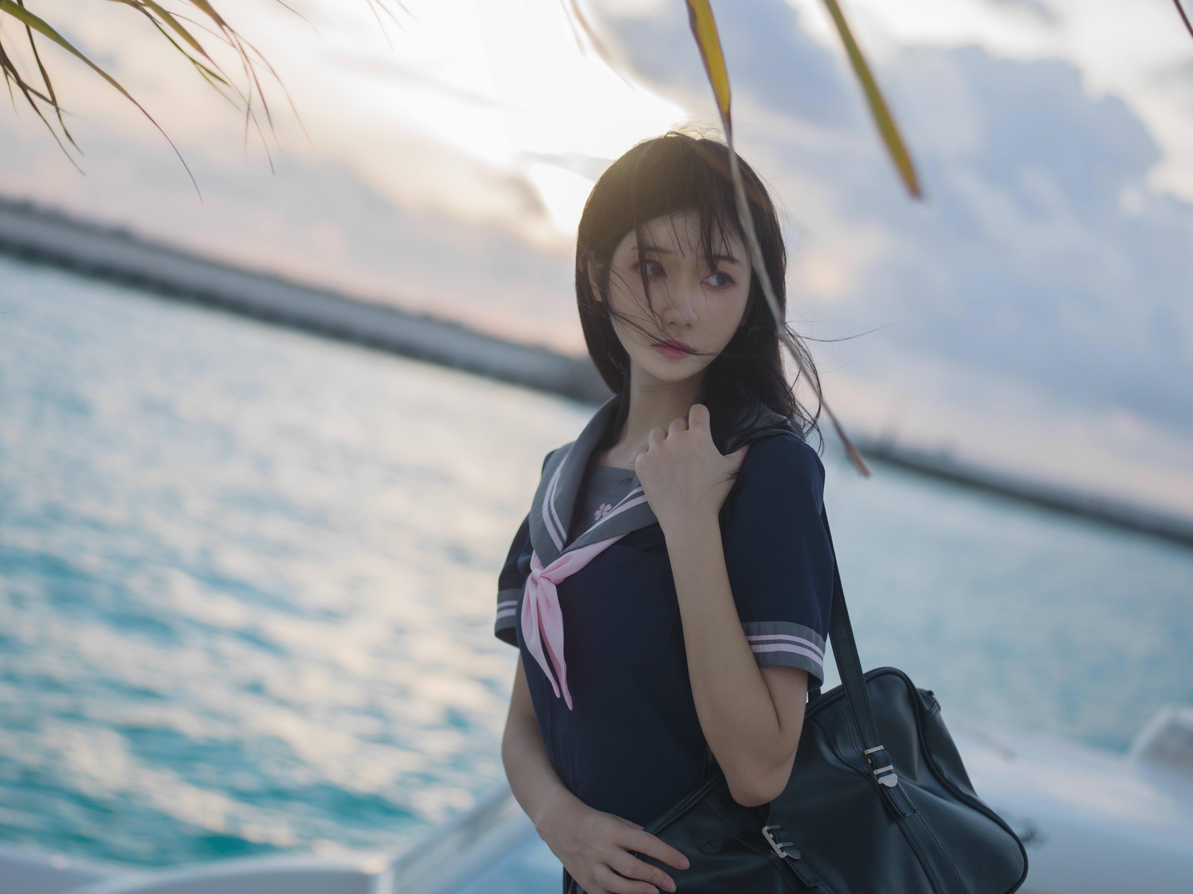 南桃Momoko-咖jk、蓝jk、绿jk[45P] 25