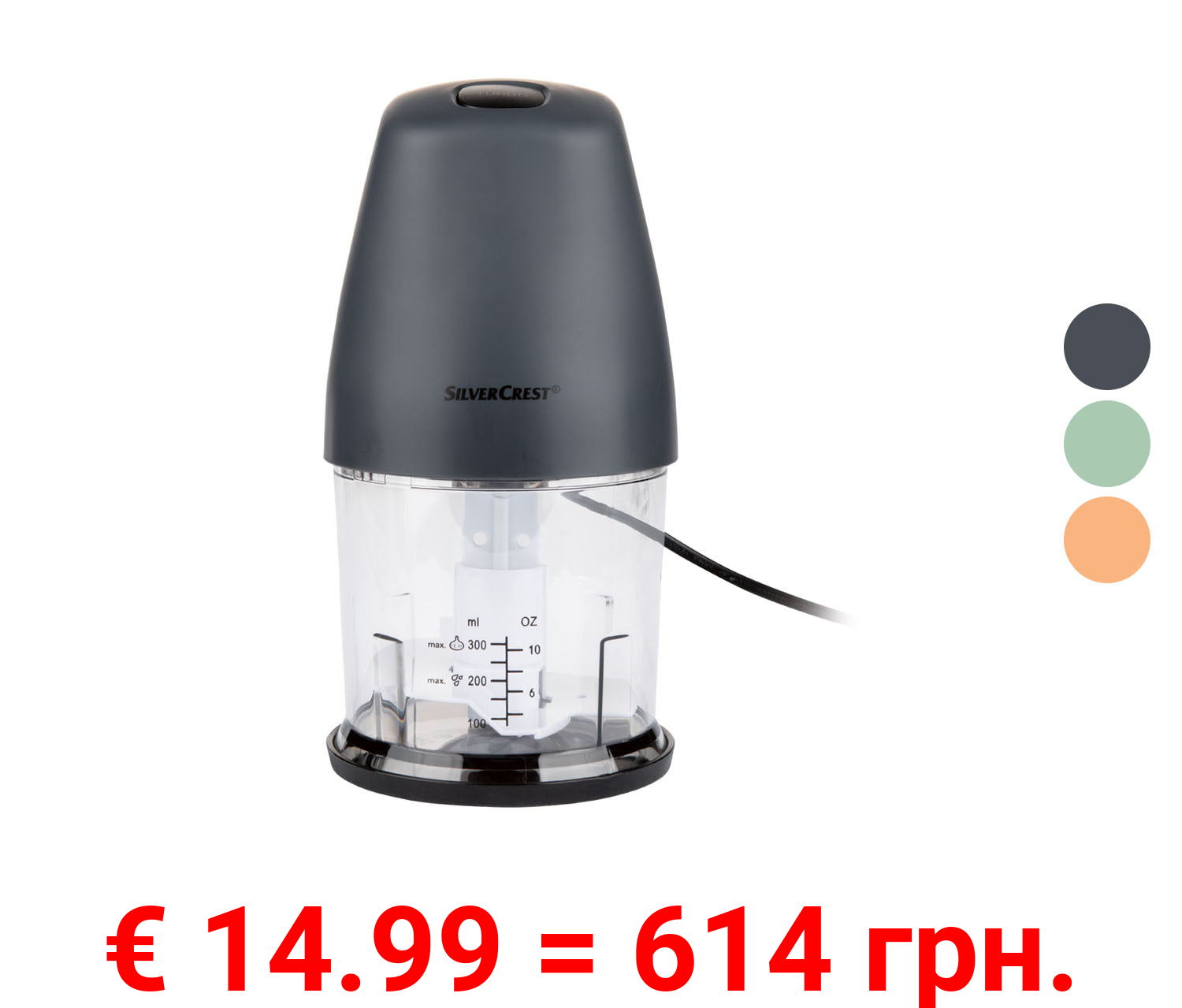 SILVERCREST® KITCHEN TOOLS Multizerkleinerer »SMZ 260 J4«, 260 W