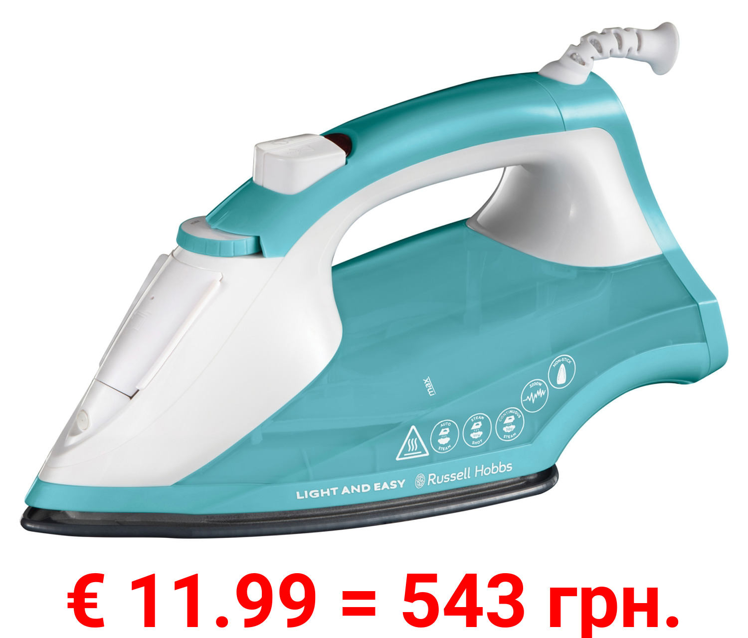 Russell Hobbs Dampfbügeleisen »26470-56«, mit Keramik-Bügelsohle