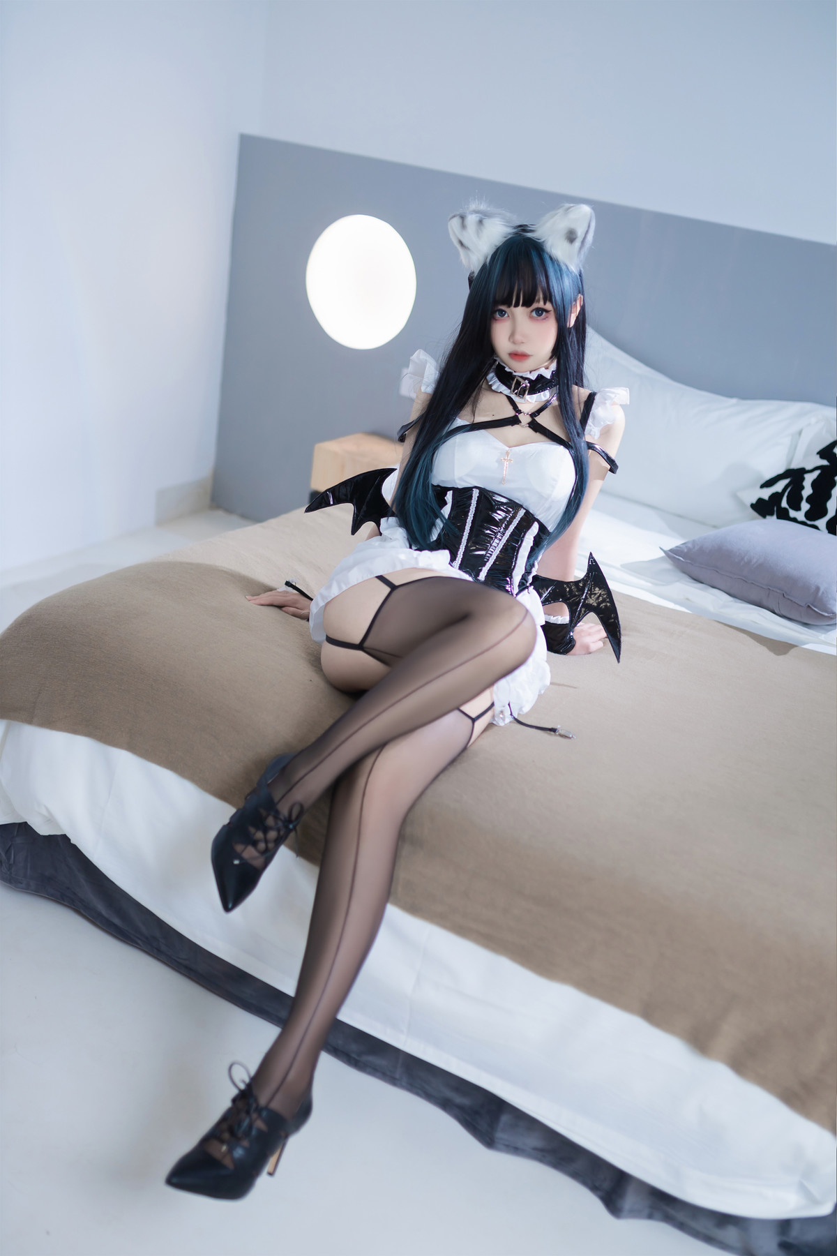 Cosplay 洛桑w伊梓 猫耳小恶魔 6