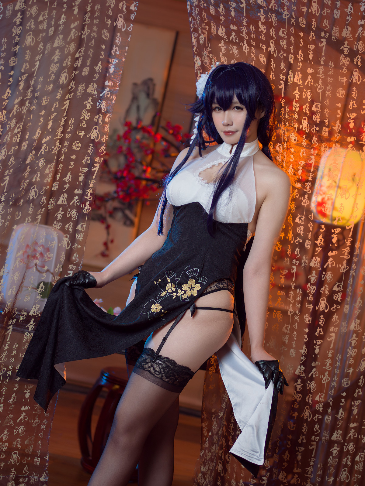 Cosplay 麻花麻花酱 吾妻旗袍 32