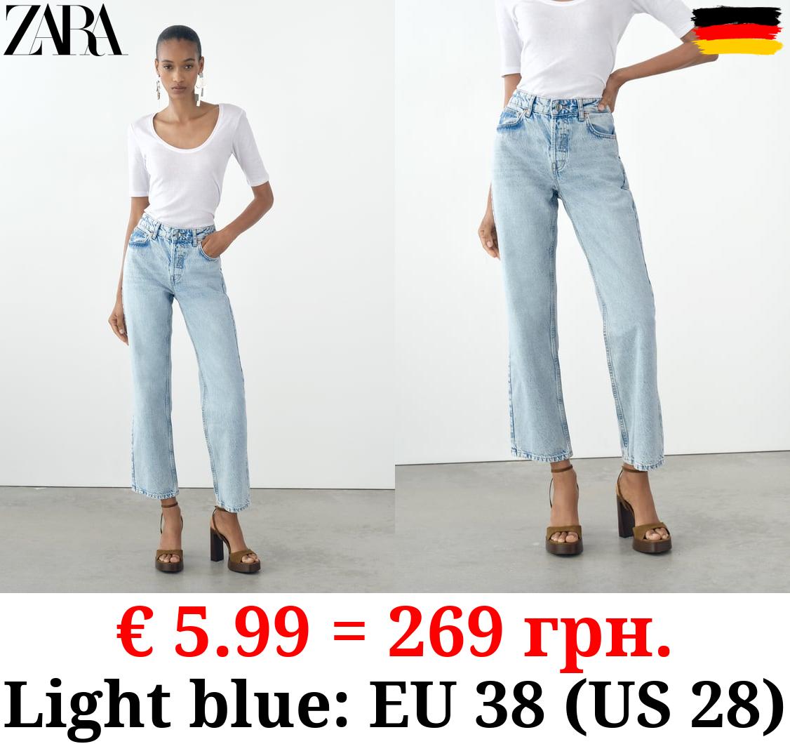 Z1975 MID-RISE STRAIGHT JEANS