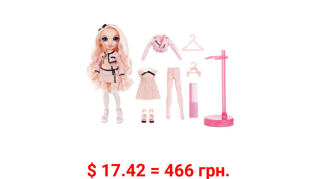 Rainbow High Bella Parker – Pink Fashion Doll with 2 Complete Mix & Match Outfits and Accessories, Toys for Kids 6-12 Years Old