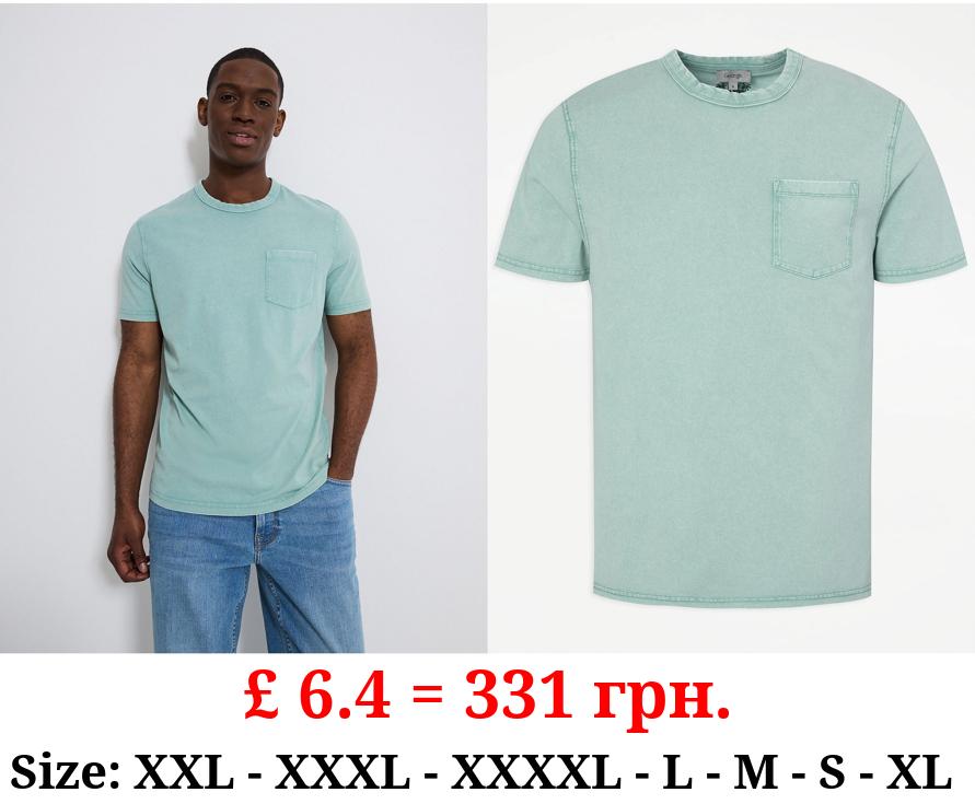Light Green Pocket T-Shirt