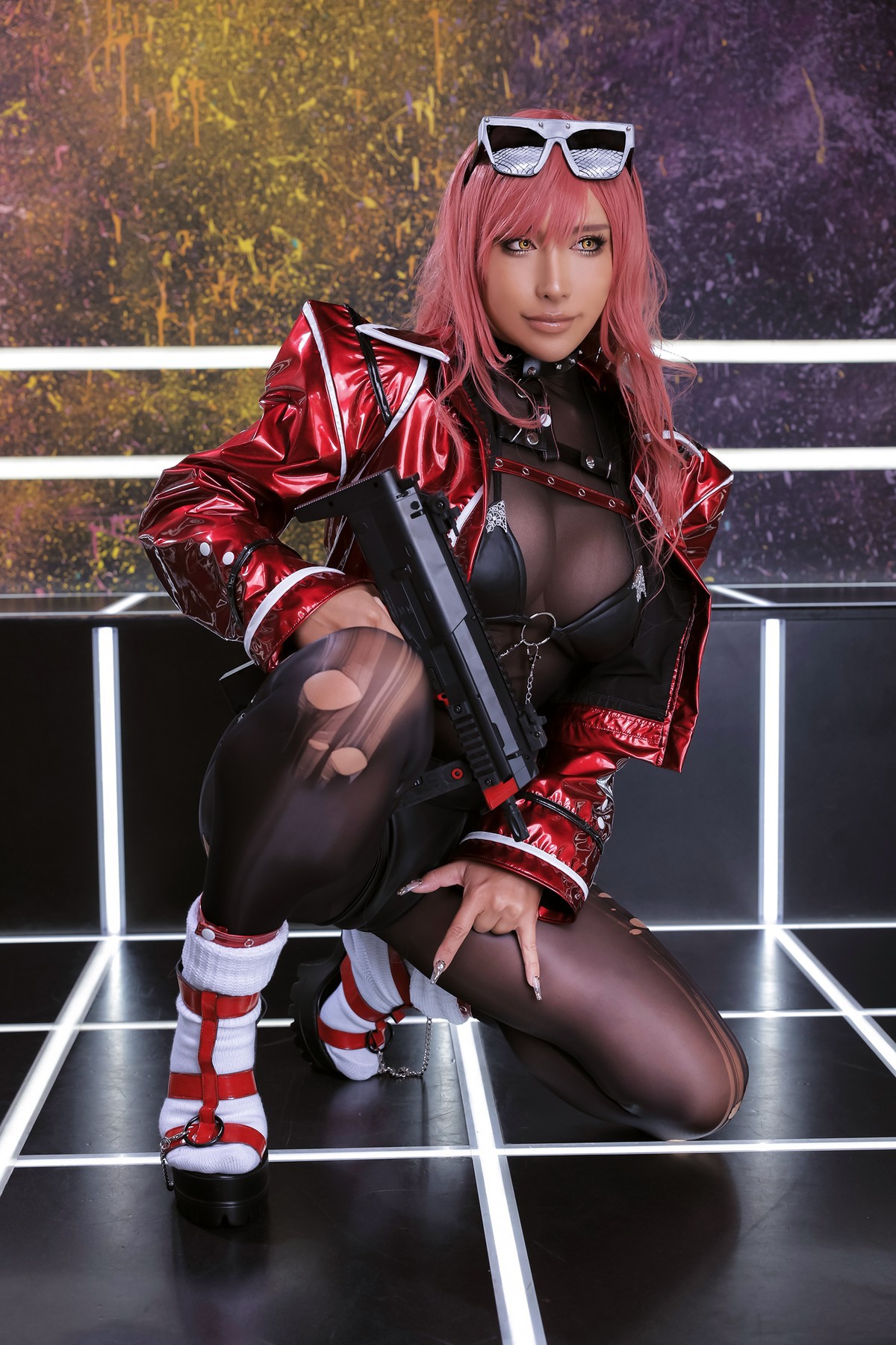 Cosplay Nonsummerjack Punch line Set.01 59