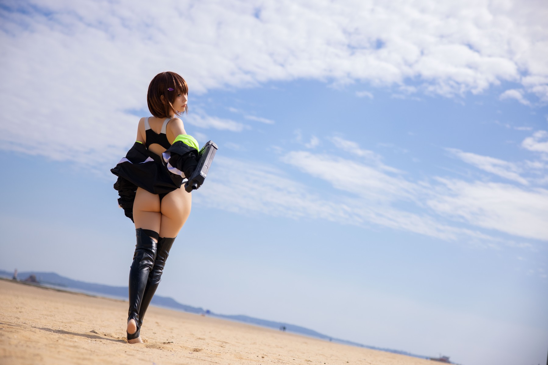 Cosplay G44不会受伤 水泳部的部長 19