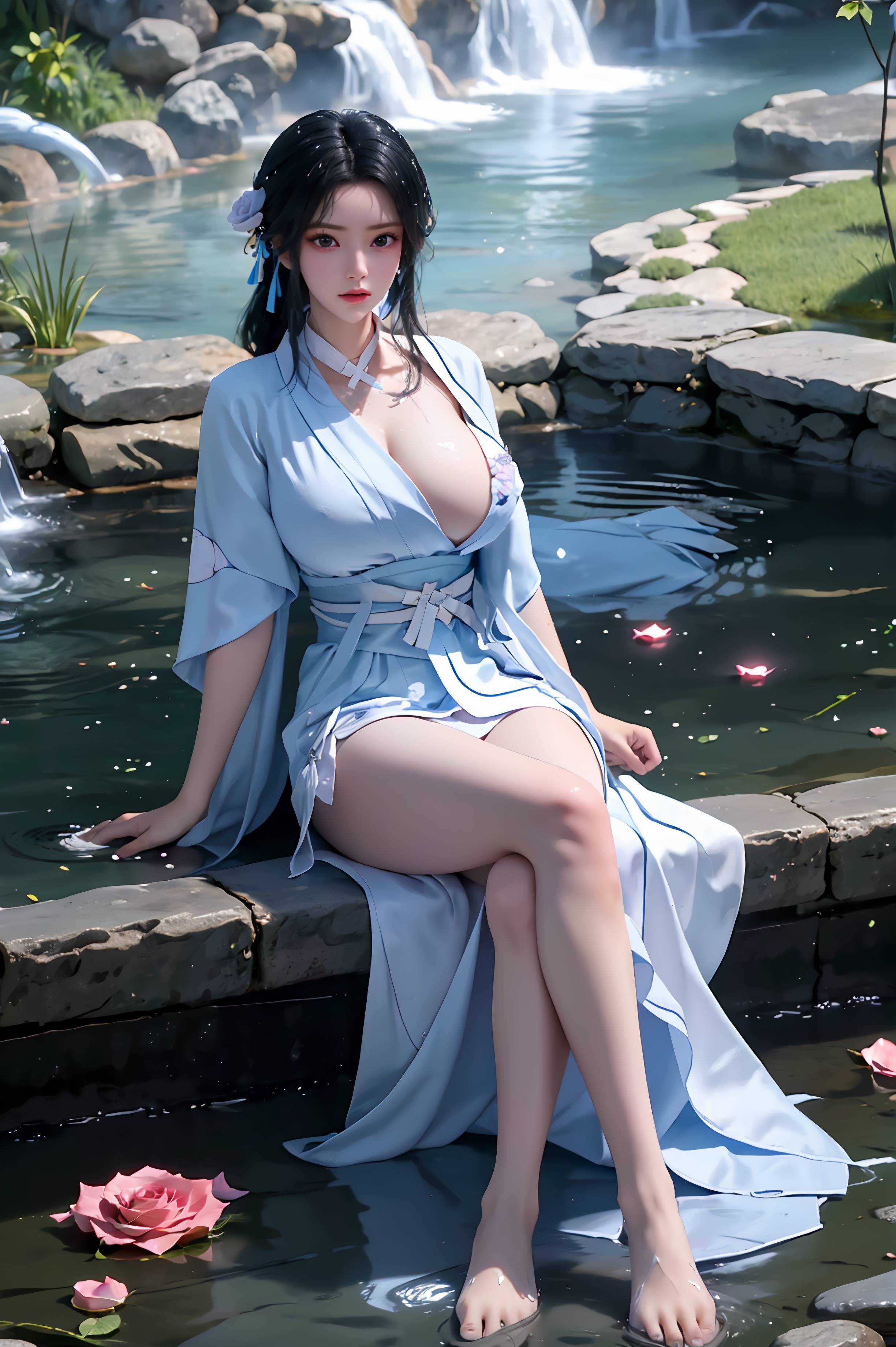 图片[3]-完美世界-夏幽雨 户外清凉 0401-六色网