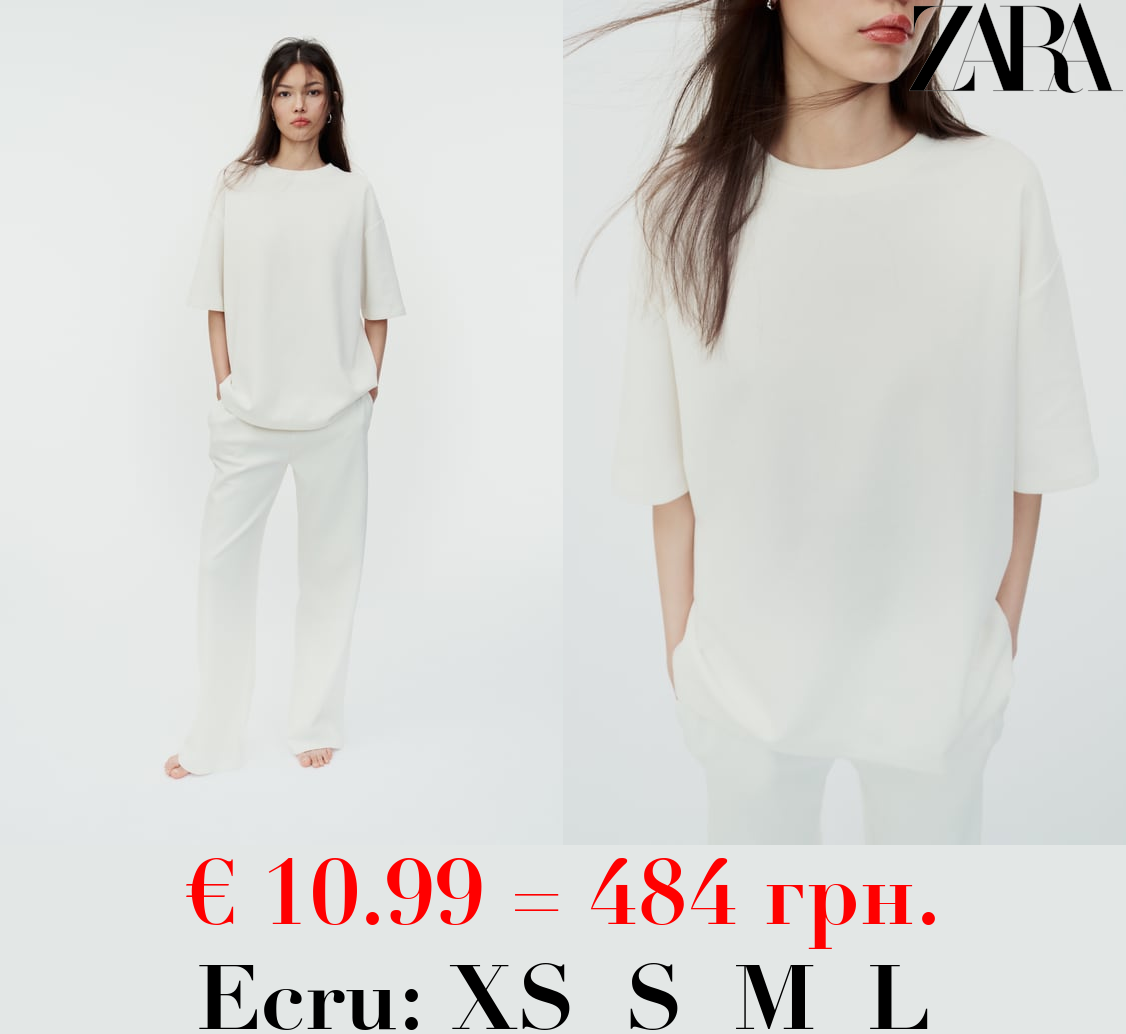 WASHED INTERLOCK T-SHIRT