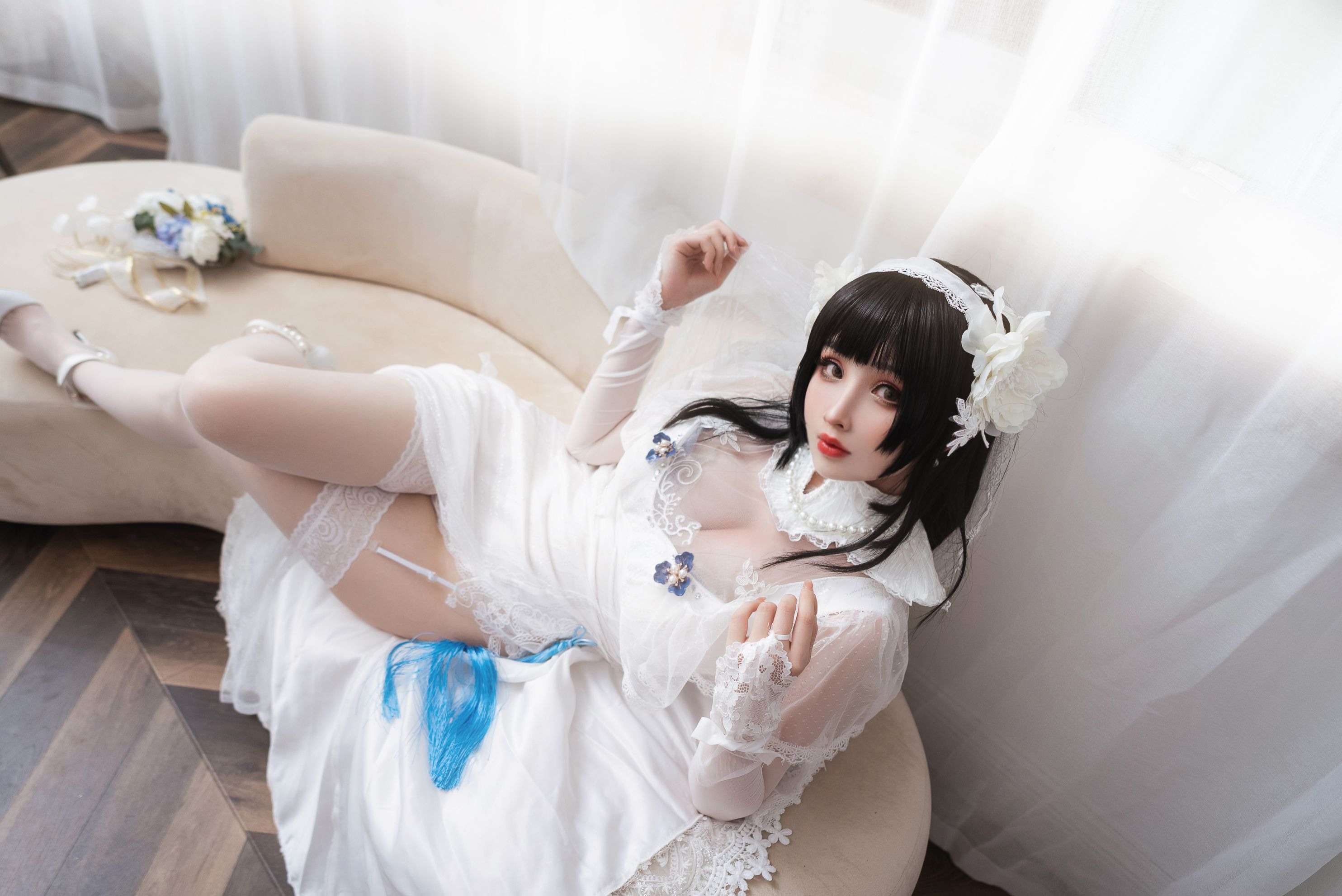 rioko凉凉子 95式花嫁[25P1V-340MB] 11
