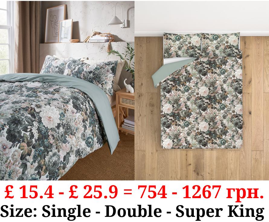 Smooth & Silky Digital Floral Bloom Print Duvet Set