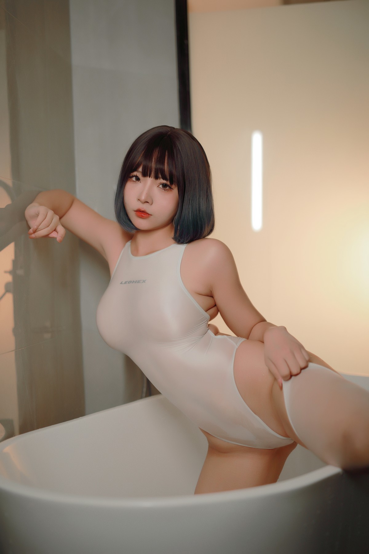 Cosplay Yuuhui玉汇 游泳部学妹 No.02 38