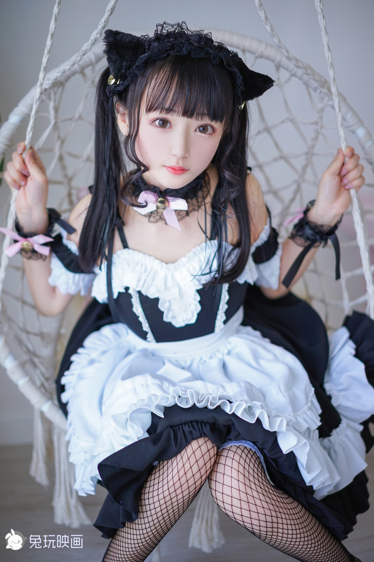 Cosplay 兔玩映画 女仆喵 6