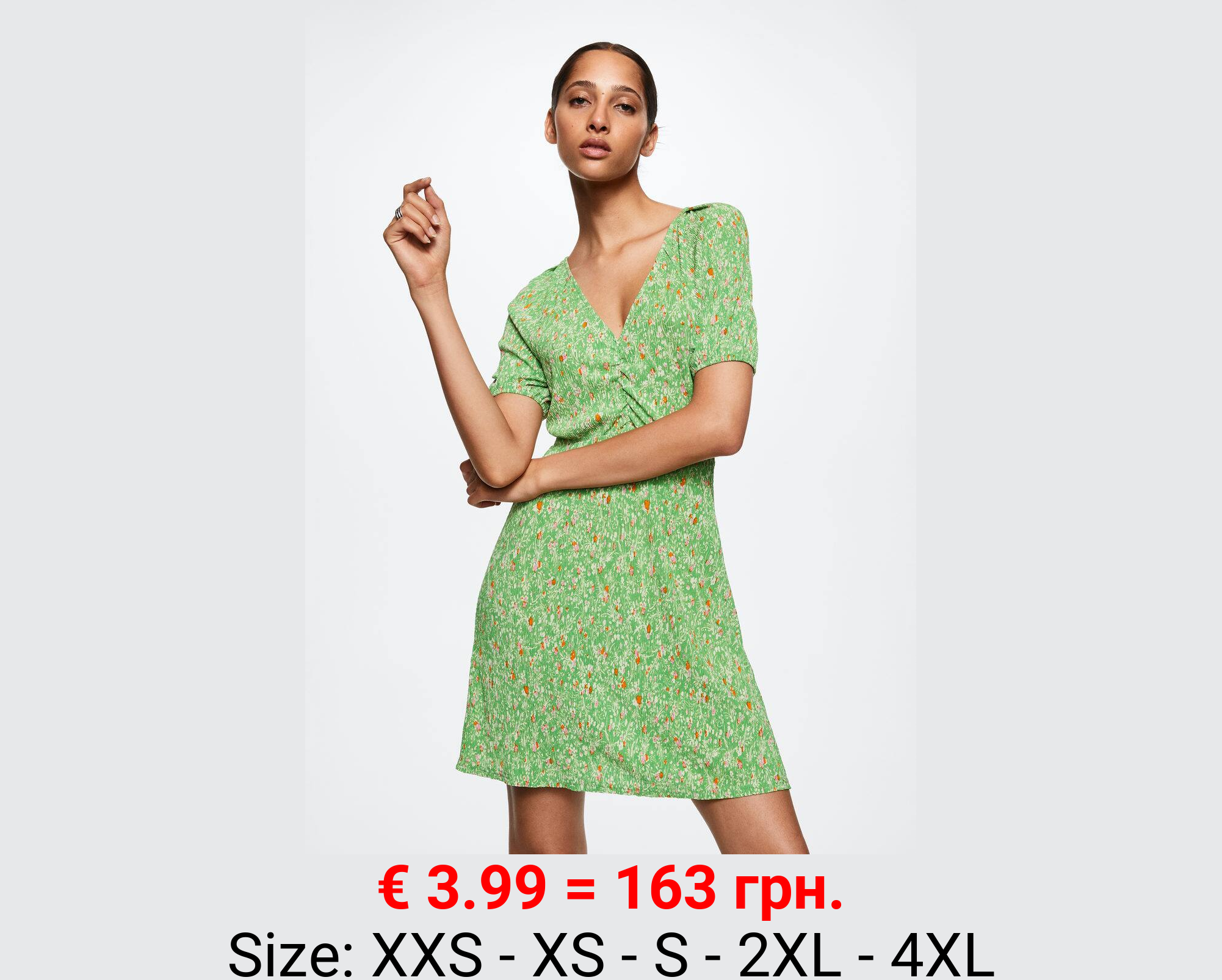 Vestido estampado floral