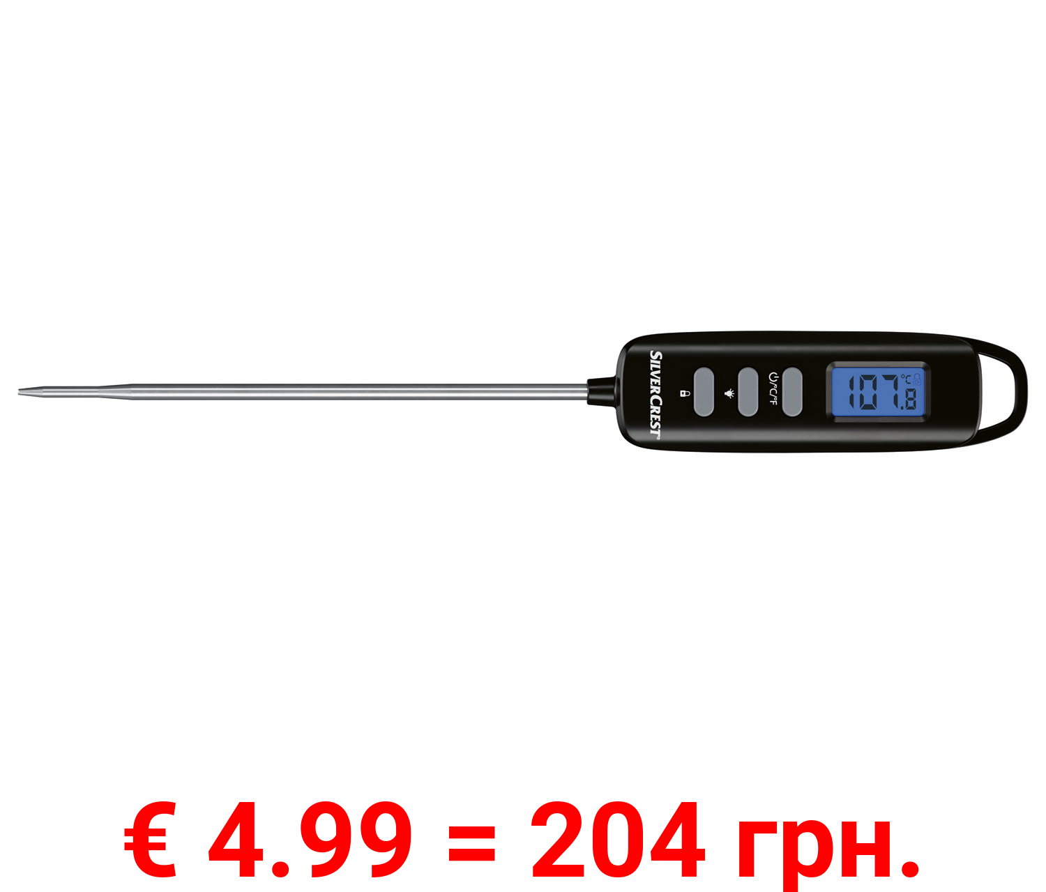 SILVERCREST Lebensmittelthermometer, digital